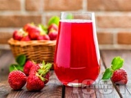 Рецепта Нектар / сок / сироп от ягоди в бутилки